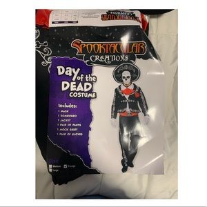 Day of The Dead Costume Set Halloween